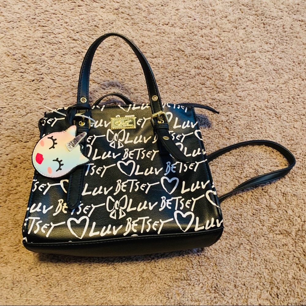 Betsey Johnson Crossbody Zipper